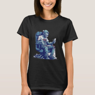 T-shirt Jeu Zombie Halloween Costume Jeu vidéo jeu C