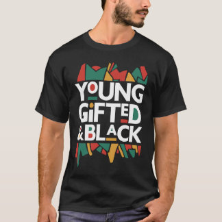 T-shirt Jeune ed Black4 Black Girl Magic et Histoire des N