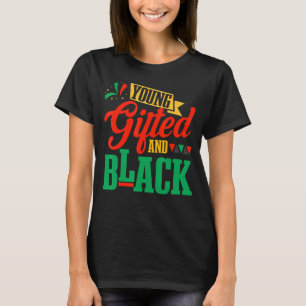 T-shirt Jeune Ed & Noir Africain Noir Mois de l'histoire H