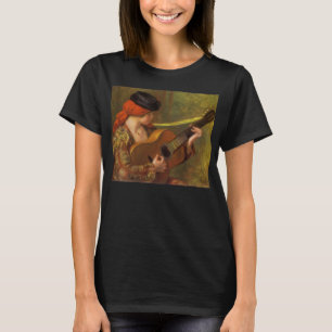 T-shirt Jeune Espagnole avec guitare par Pierre Renoir