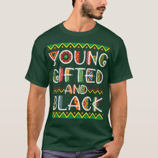 T-shirt Jeune Fierté Africaine Cadeau Et Noire Histoire No