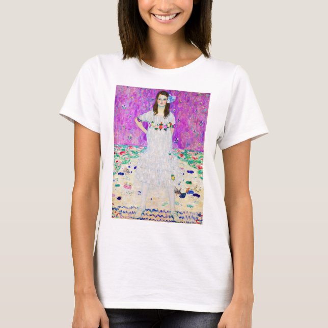 T-shirt Jeune fille, Gustav Klimt (Devant)