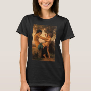T-shirt Jeune Fille se défendant contre Cupidon par Bougue