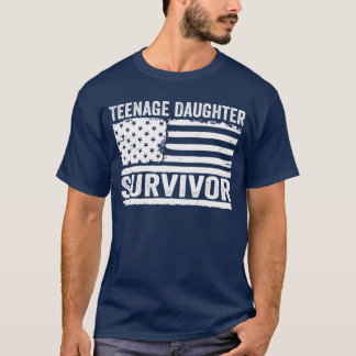 T-shirt Jeune fille Survivant