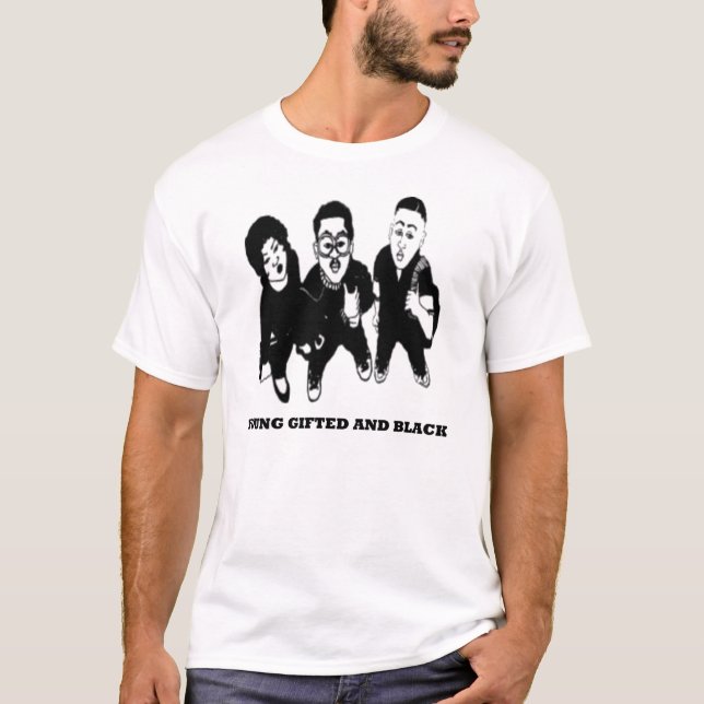 T-shirt jeune giftedblack1 (Devant)