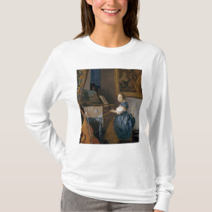 T-shirt Jeune Madame assise à une vierge, c.1670