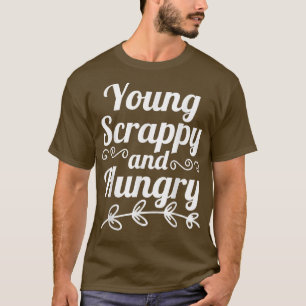 T-shirt jeune merdique et affamé