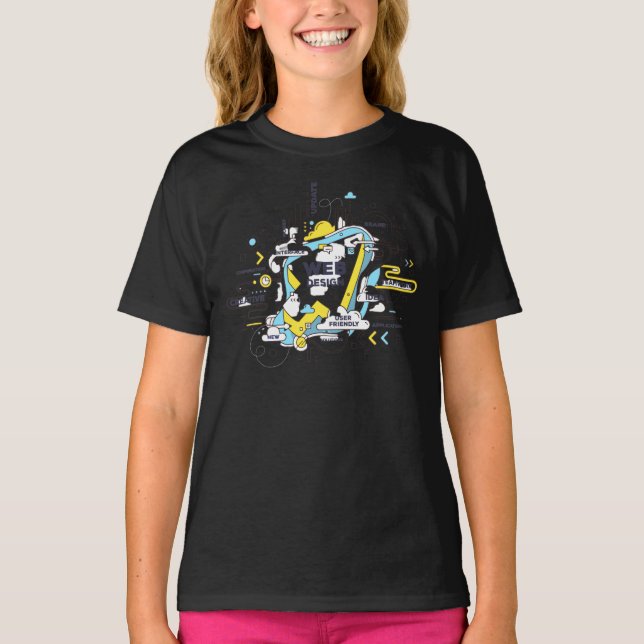 T-shirt Jeune pousse (Devant)