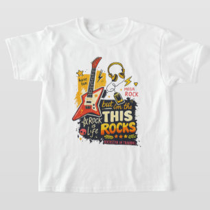 T-shirt Jeune Rockstar en Formation
