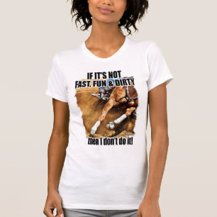 T-shirt Jeûnent, l'amusement et l'emballage sale de baril