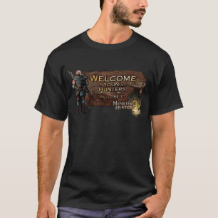 T-shirt Jeunes chasseurs bienvenus, au chasseur de monstre