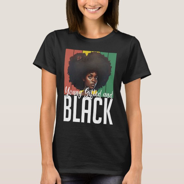 T-shirt Jeunes femmes rouges et noires pour le Mois de l'h (Devant)
