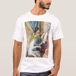 T-shirt Jeunes Filles au piano de Pierre Renoir