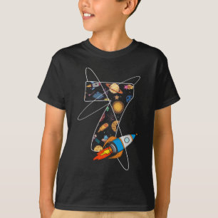 T-shirt Jeunes filles de 7 ans Astronaute de 7 ans