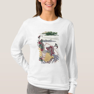 T-shirt Jeunes filles de sel sur la Tago-aucune-ura plage