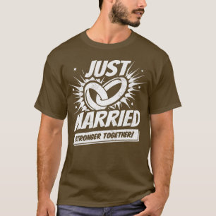 T-shirt Jeunes mariésVoyage de nocesMariée MariéJe viens d