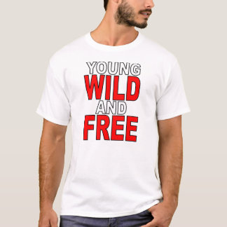 T-shirt Jeunes sauvage et libre