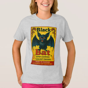 T-shirt jeunesse Black Bat Retro Firecracker