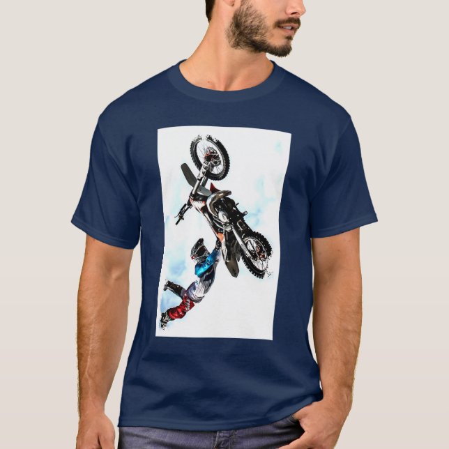 T-shirt Jeux acrobatiques personnalisés Jeux sportifs (Devant)