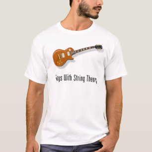 T-shirt Jeux avec la théorie de ficelle - guitare