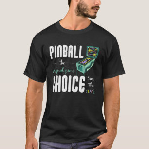 T-shirt Jeux d'arcade amusant Graphic Retro Coin opéré Pin