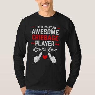 T-shirt Jeux de cartes Cribbage