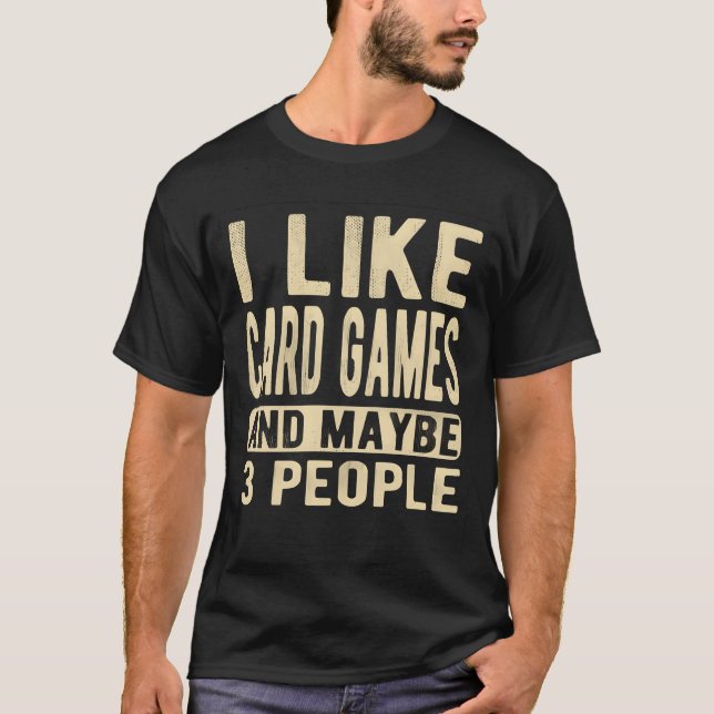 T-shirt Jeux de cartes Dire fille (Devant)