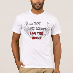 T-shirt Jeux de Dark Fantasy - Je suis l'ennemi