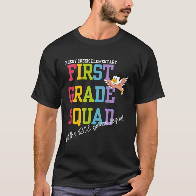 T-shirt Jeux de la première année des équipes (Devant)