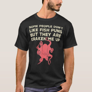 T-shirt Jeux de mots sur les poissons qui me font mourir