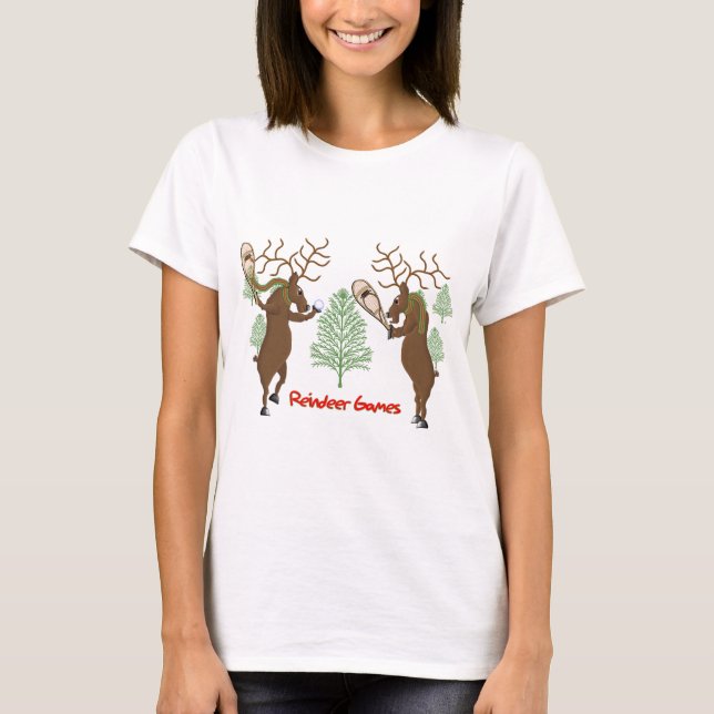 T-shirt Jeux de rennes (Devant)