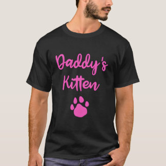 T-shirt Jeux de rôle de chaton de papa Ddlg
