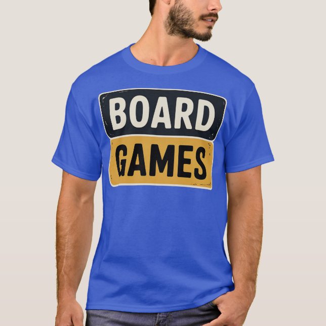 T-shirt Jeux de société - Salle de photos (Devant)