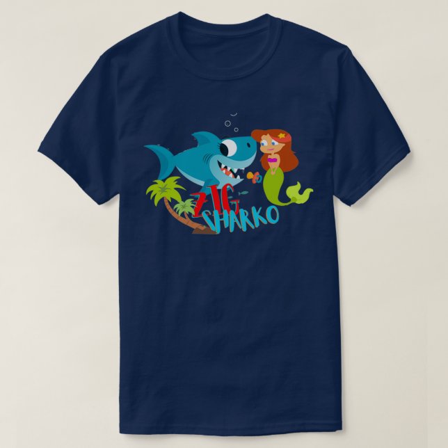 T-shirt Jeux de ZIG et SHARKO (Design devant)