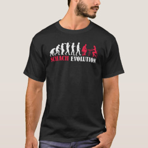 T-shirt Jeux d'échecs Conception de pièces d'échecs