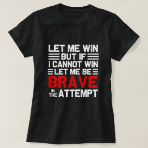 T-shirt Jeux Olympiques Spéciaux, laissez-moi gagner