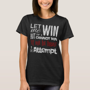 T-shirt Jeux Olympiques Spéciaux, laissez-moi gagner
