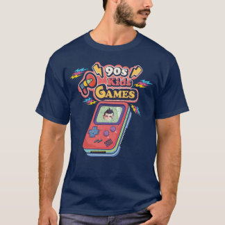T-shirt Jeux pour enfants des années 90 rétro Jeux vintage