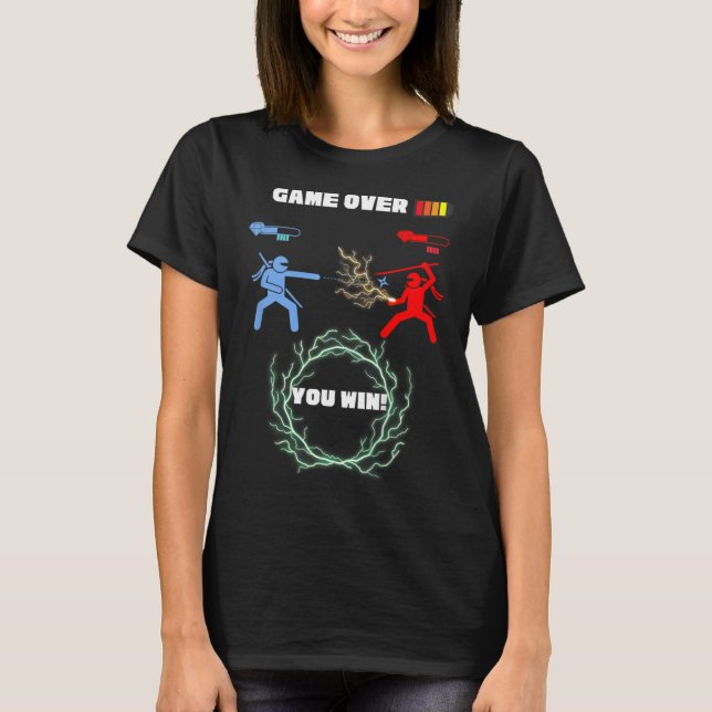 T-shirt Jeux pour enfants sur vidéo jeu Tame (Devant)