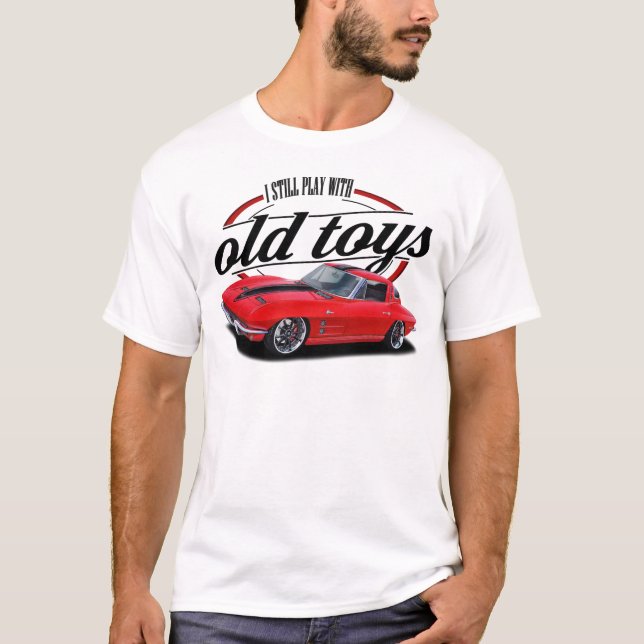 T-shirt Jeux toujours avec corvette (Devant)
