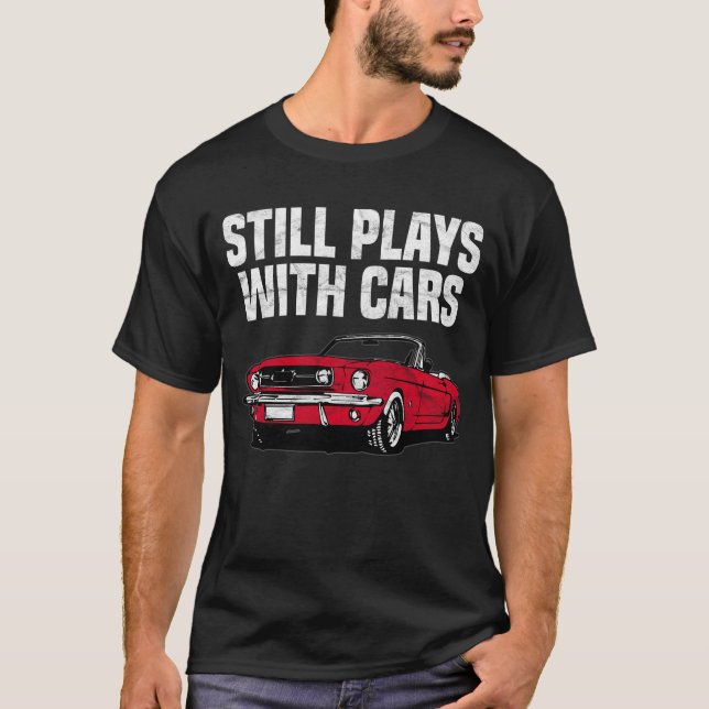 T-shirt Jeux toujours avec des voitures (Devant)