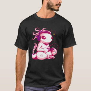 T-shirt jeux vidéo axolotl
