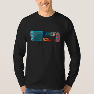 T-shirt Jeux Vidéo Drôle Maître Pour Joueurs Pour Hommes, 