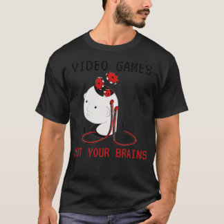 T-shirt Jeux Vidéo Rot Your Brains 2