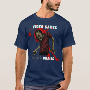 T-shirt Jeux Vidéo Rot Your Brains 67