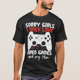 T-shirt Jeux Vidéo Valentines Jour Idée de fête