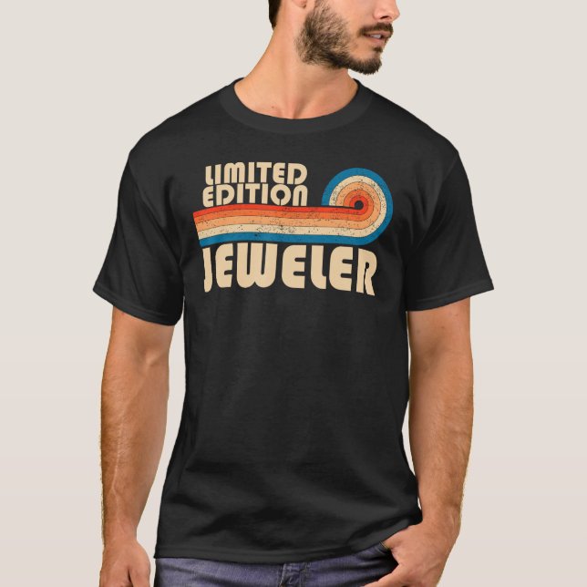 T-shirt JEWELER Funny Job Title Profession Travailleur d'a (Devant)