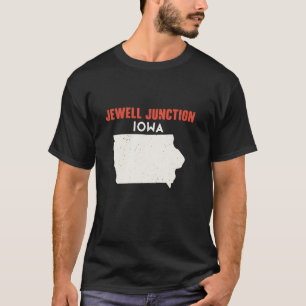 T-shirt Jewell Junction Iowa USA State America Travel Iowa