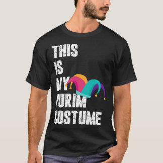 T-shirt Jewish Festival Purim Costume This Is My Purim Cos