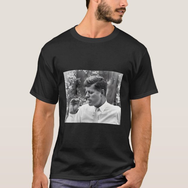 T-shirt Jfk Fumer le cigare (Devant)